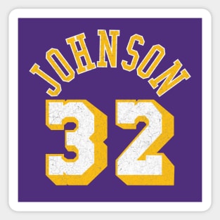 Magic Johnson - Vintage Look Sticker